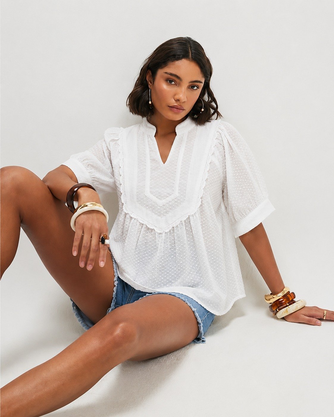 Classic A-Line Office Dress