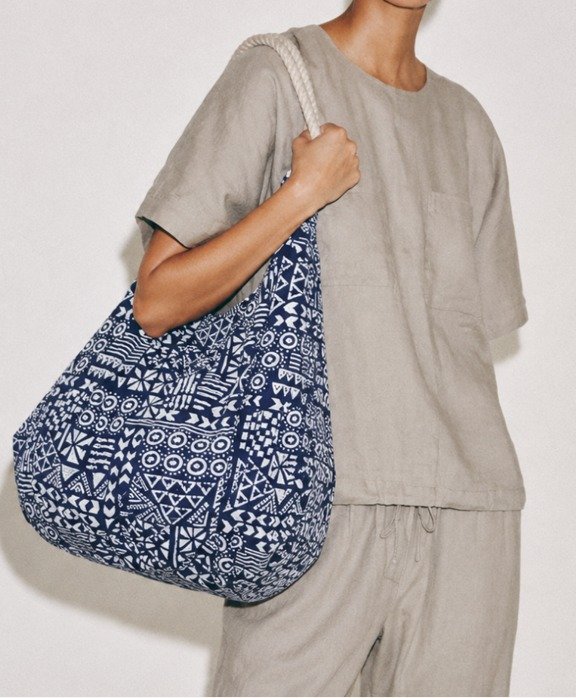 Textured Suede Tote Bag